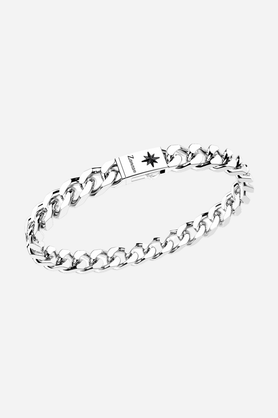 Silver Curb Chain Bracelet