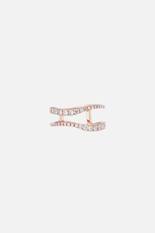 Sasa 2 Rails Ring