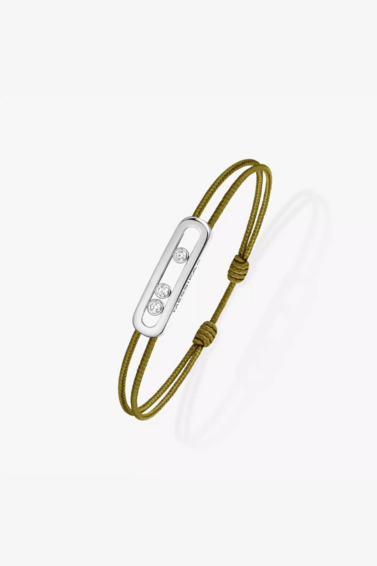 Messika CARE(S) Khaki Cord Bracelet