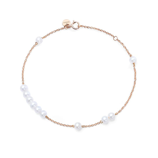 Pure Pearls Flow - Pulseira Ouro