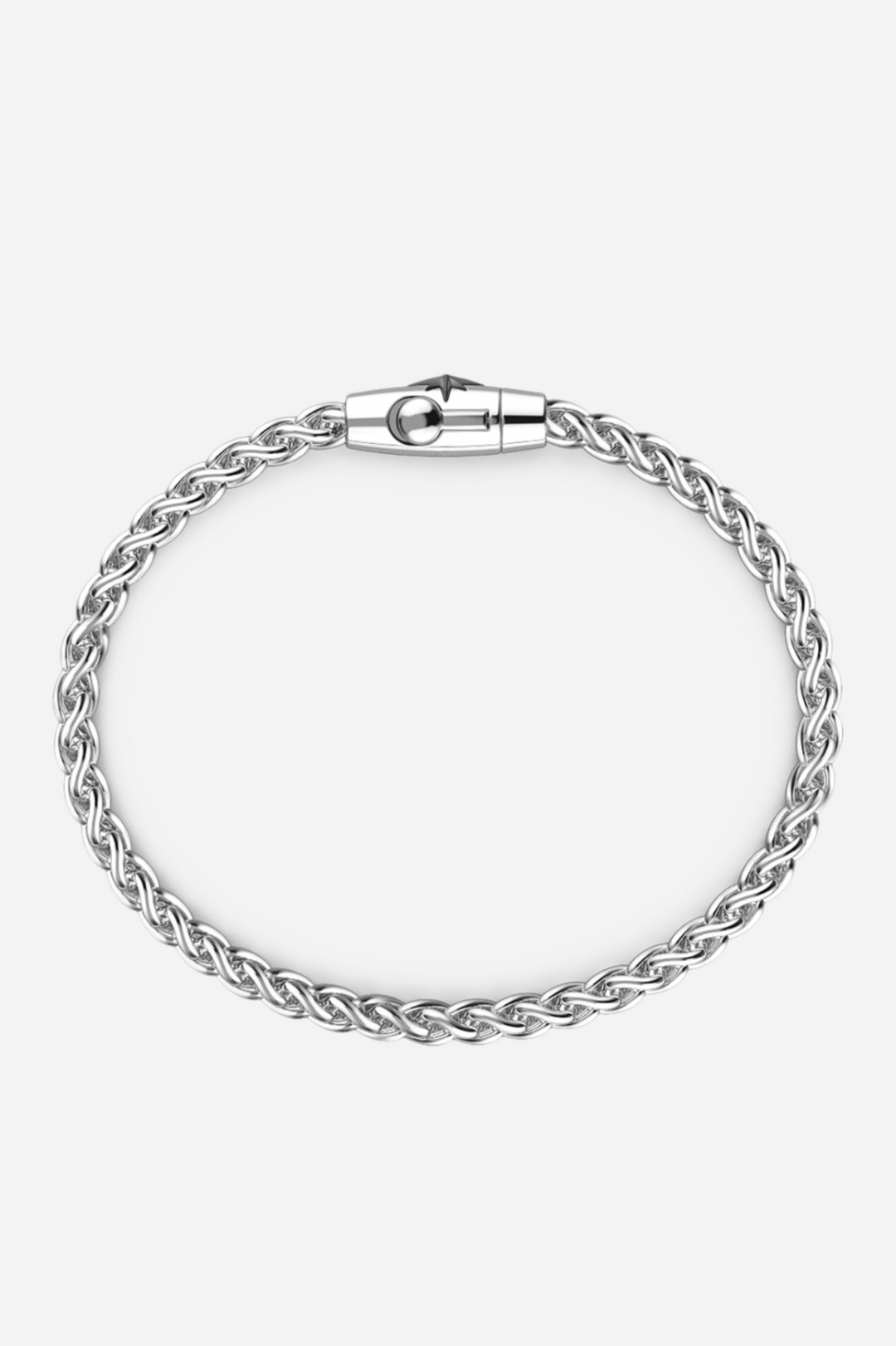 Silver Link-Only Bracelet