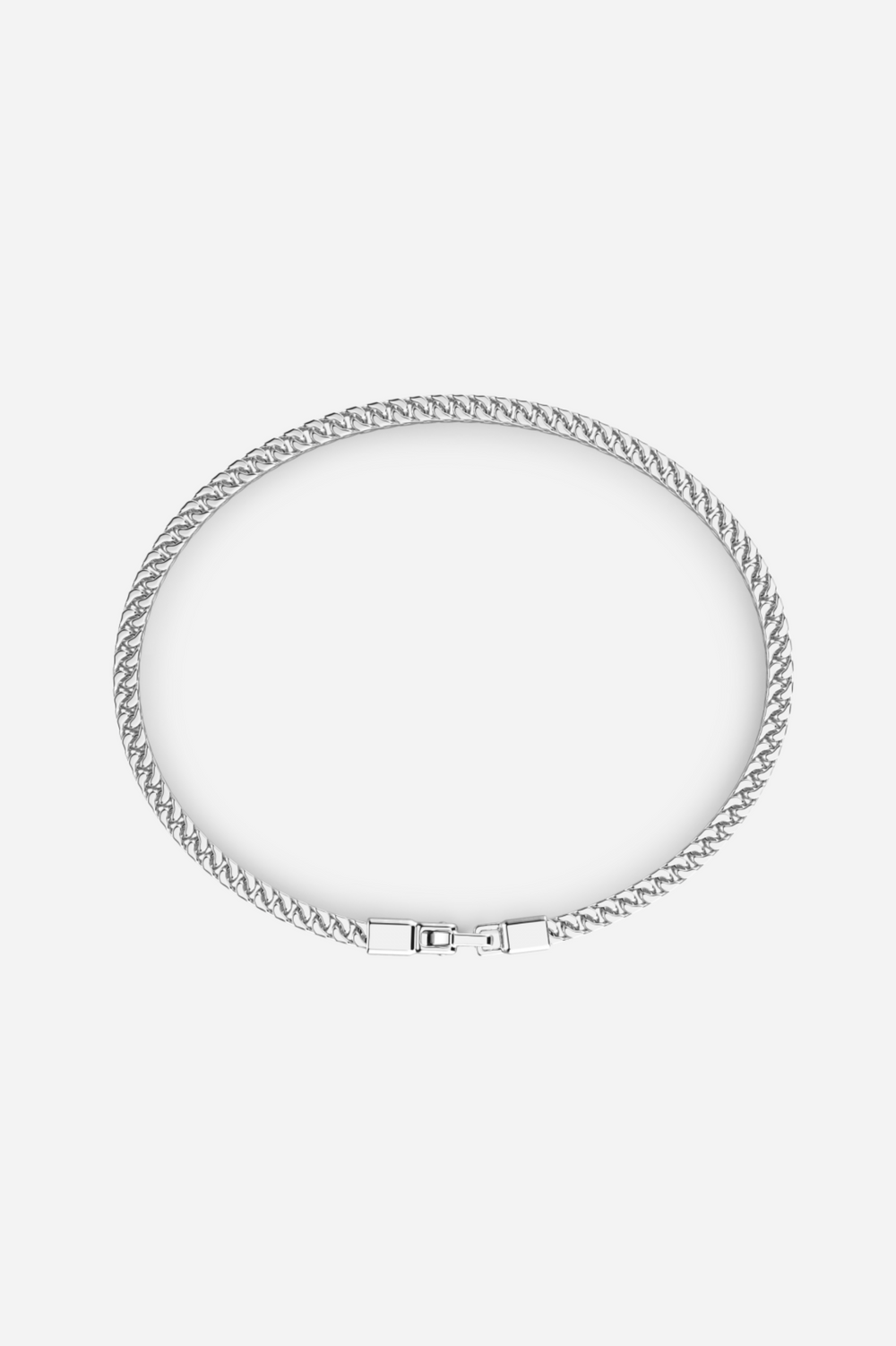 Silver link-only Bracelet