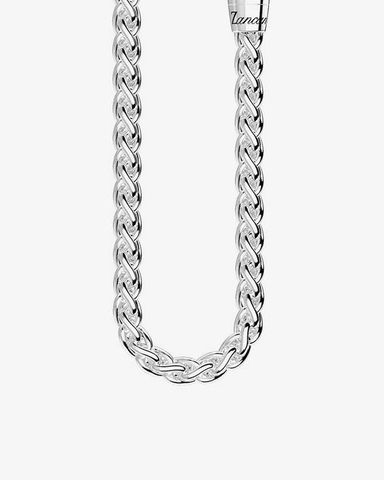 Silver chain necklace