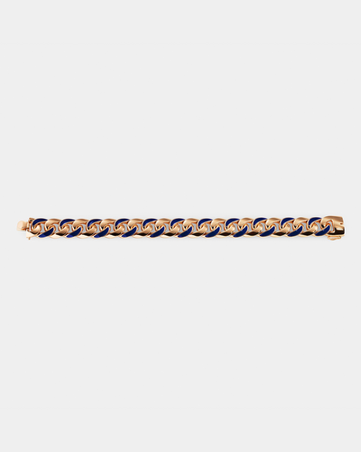 Pink Gold Chain Bracelet