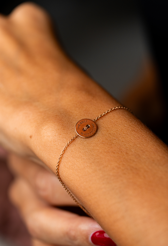 The Best Yes Yet To Come Rose Gold Bracelet