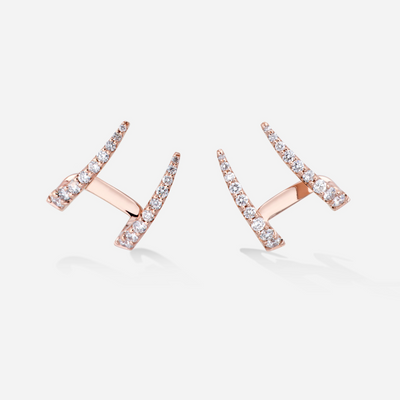Diamond Air Garden Earrings