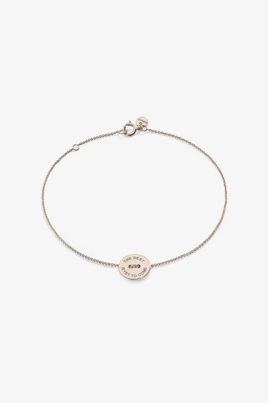 The Best Yes Yet To Come Rose Gold Bracelet