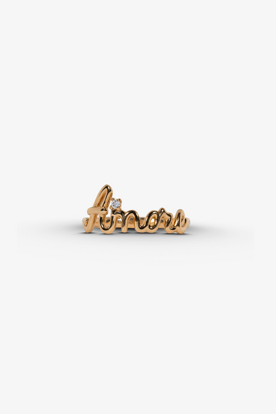 Amore Pink Gold Ring