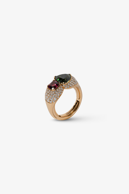 Empress Gold and Diamond Ring