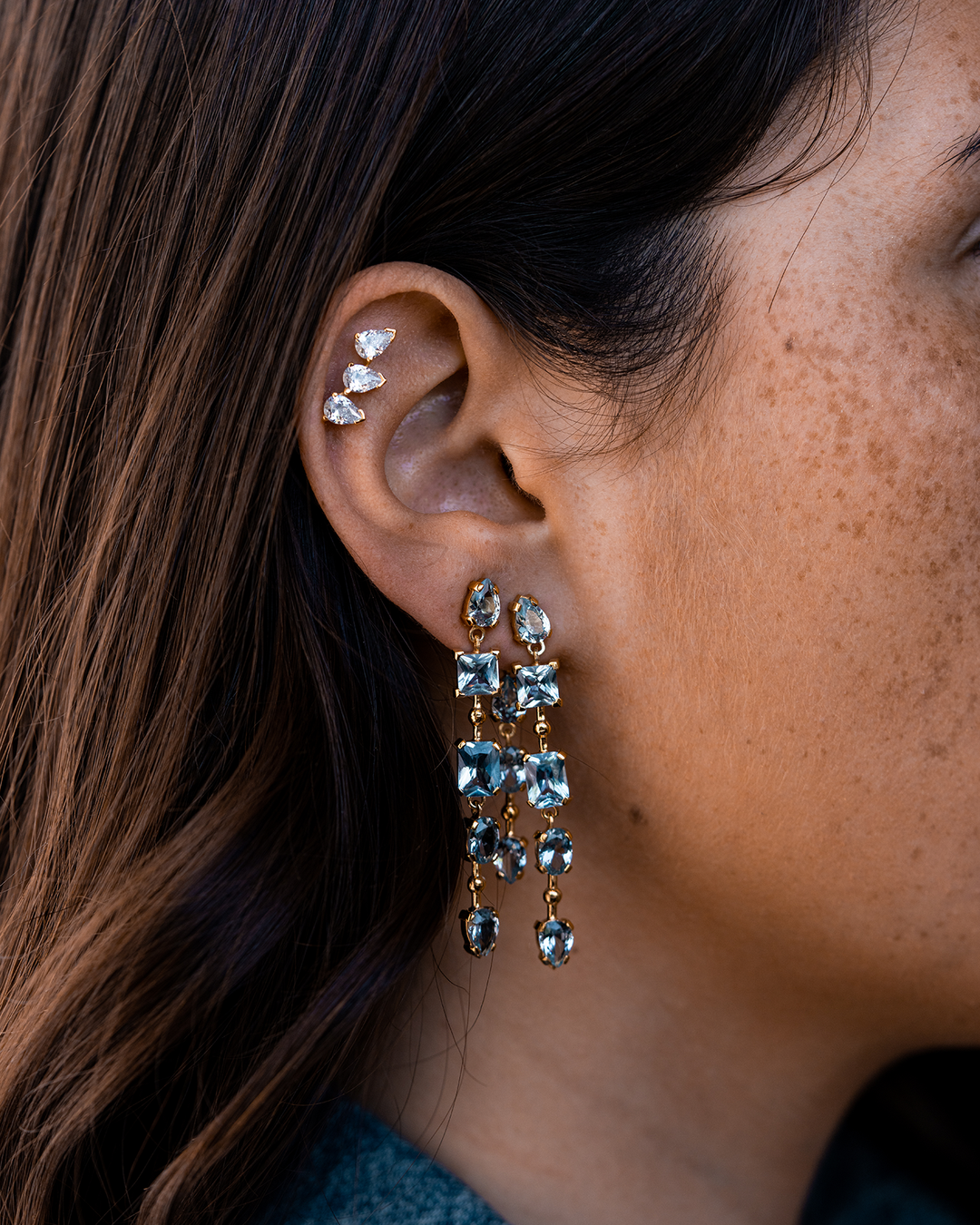 Zircon Earrings