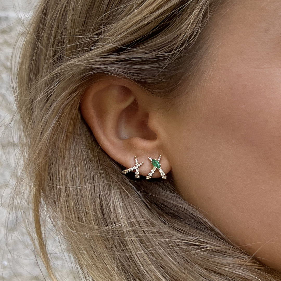 Air Garden Climbing Earrings