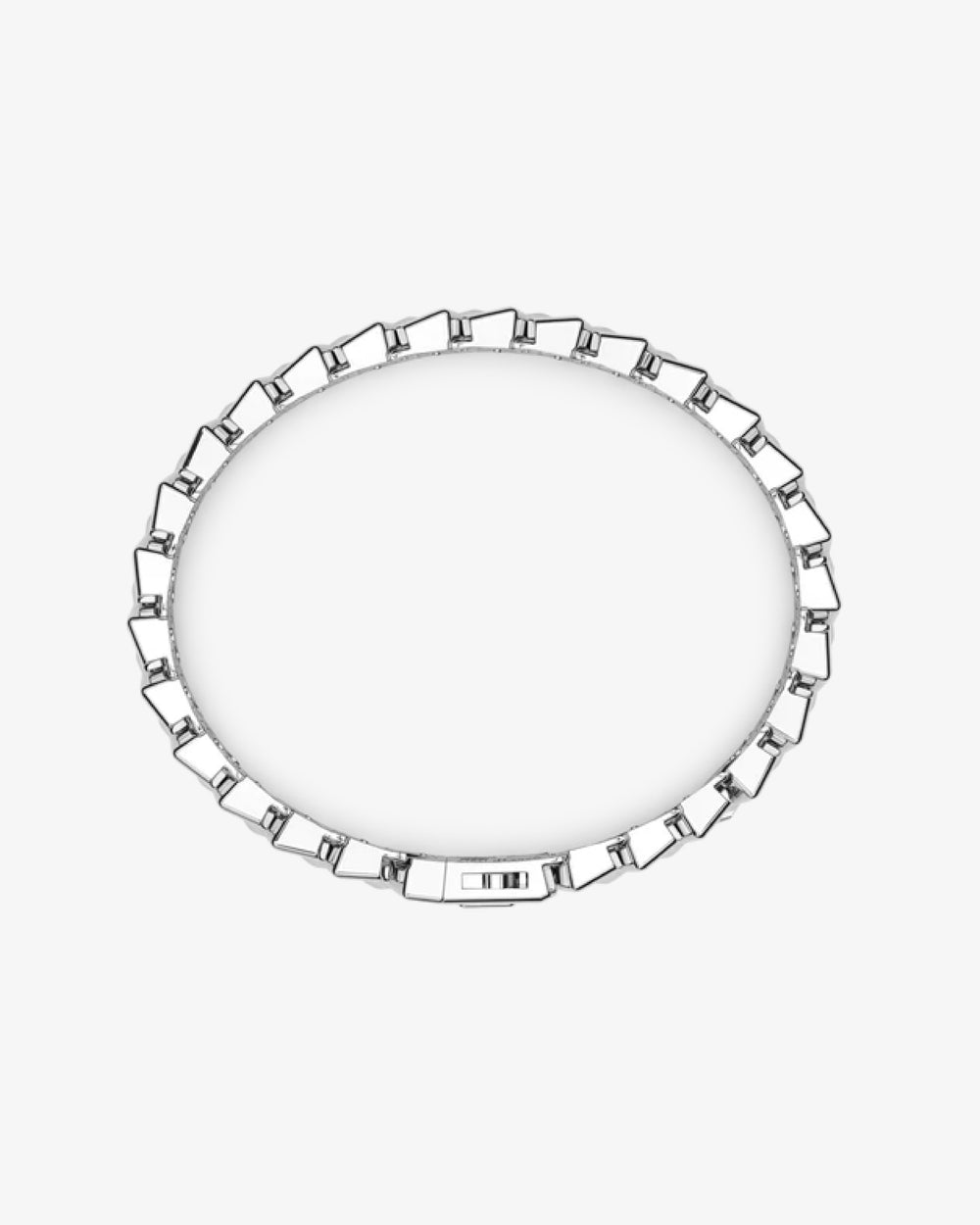 Pulseira Masculina Prateada