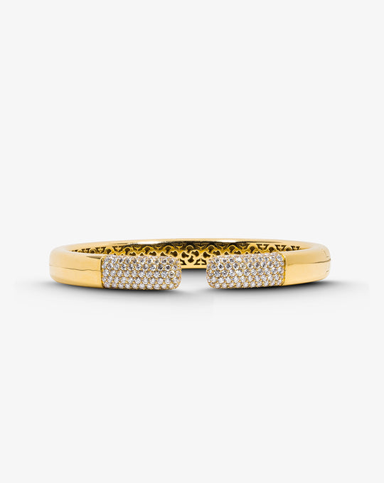 Pulseira em Ouro Amarelo e Diamantes