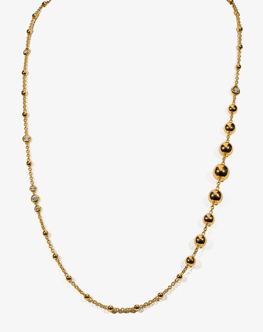 Gold and Diamonds Necklace