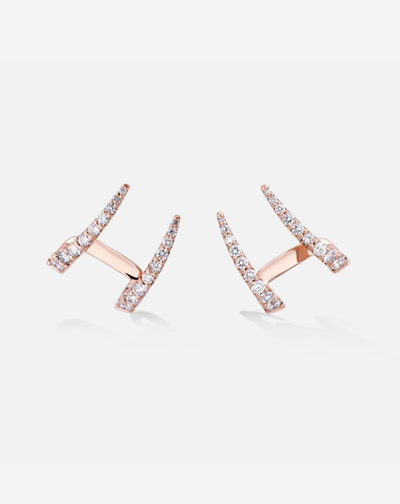 Diamond Air Garden Earrings