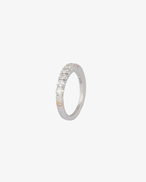 White Gold & VII Diamond Engagement Ring