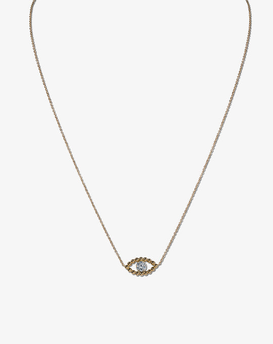 Gold Eye Necklace