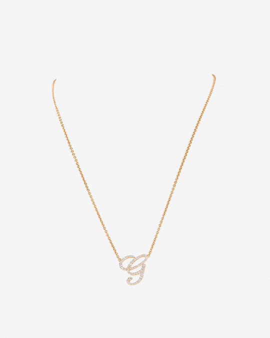 Necklace Letter G