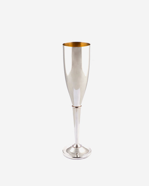 Champagne Glass in Silver