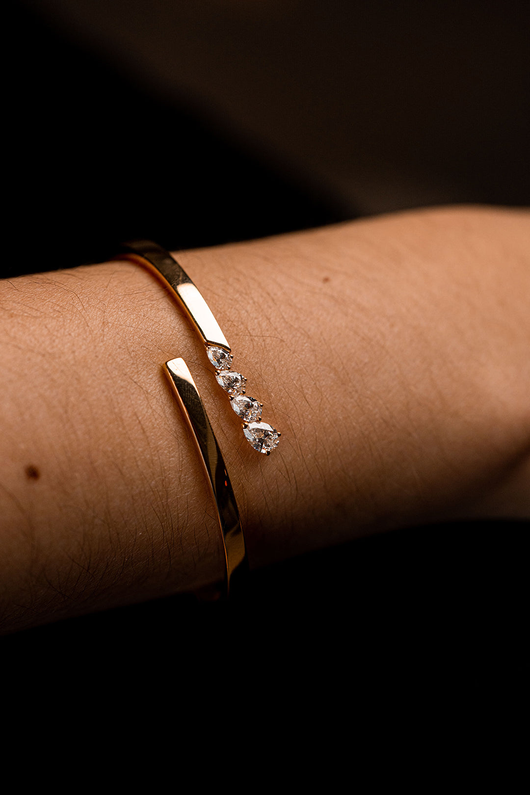 Pulseira em ouro e diamantes