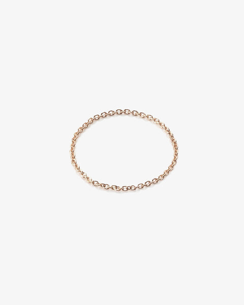 Soft Chain Ring in Gold