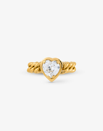 Heart Stone Ring