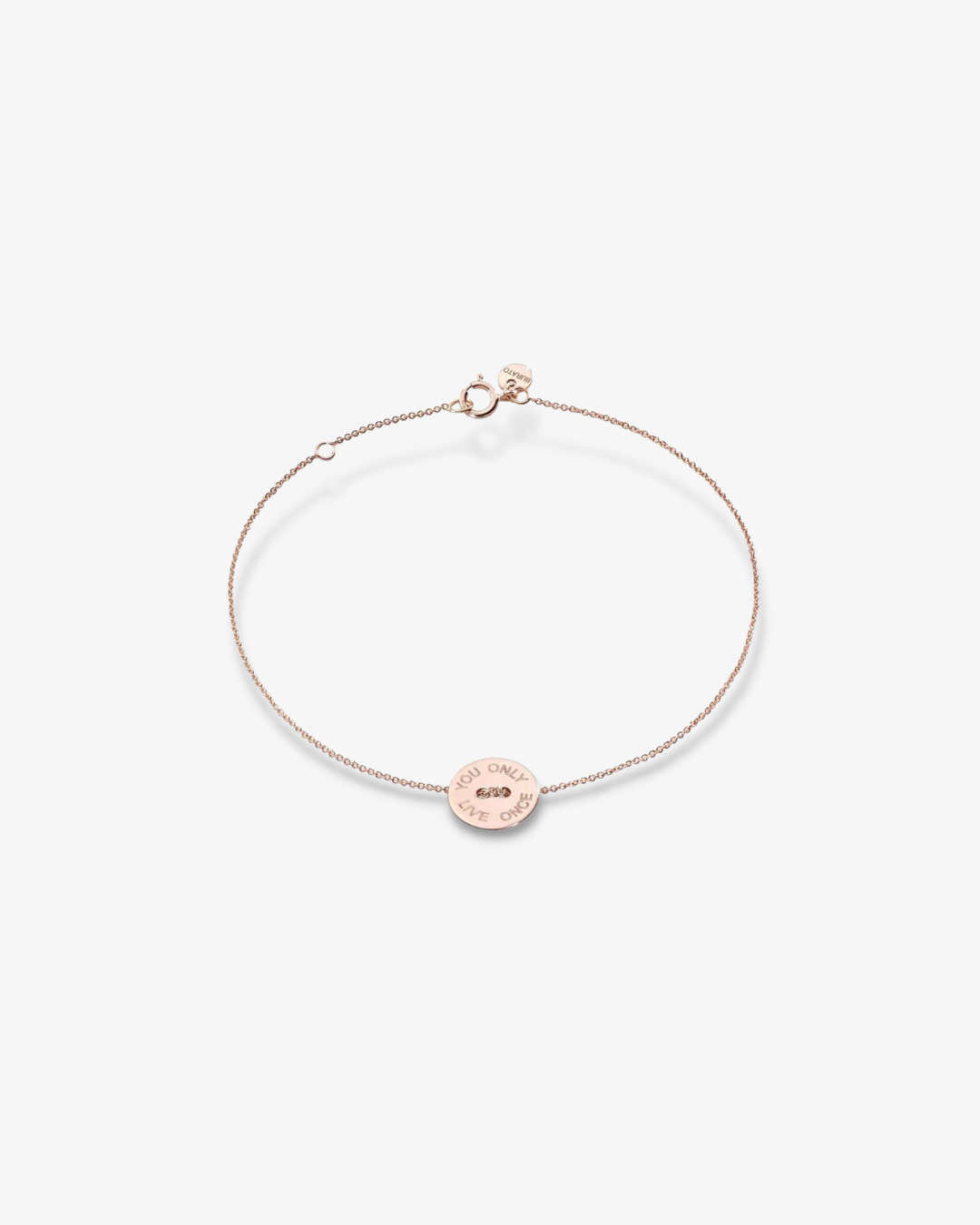 Pulseira com frase personalizada